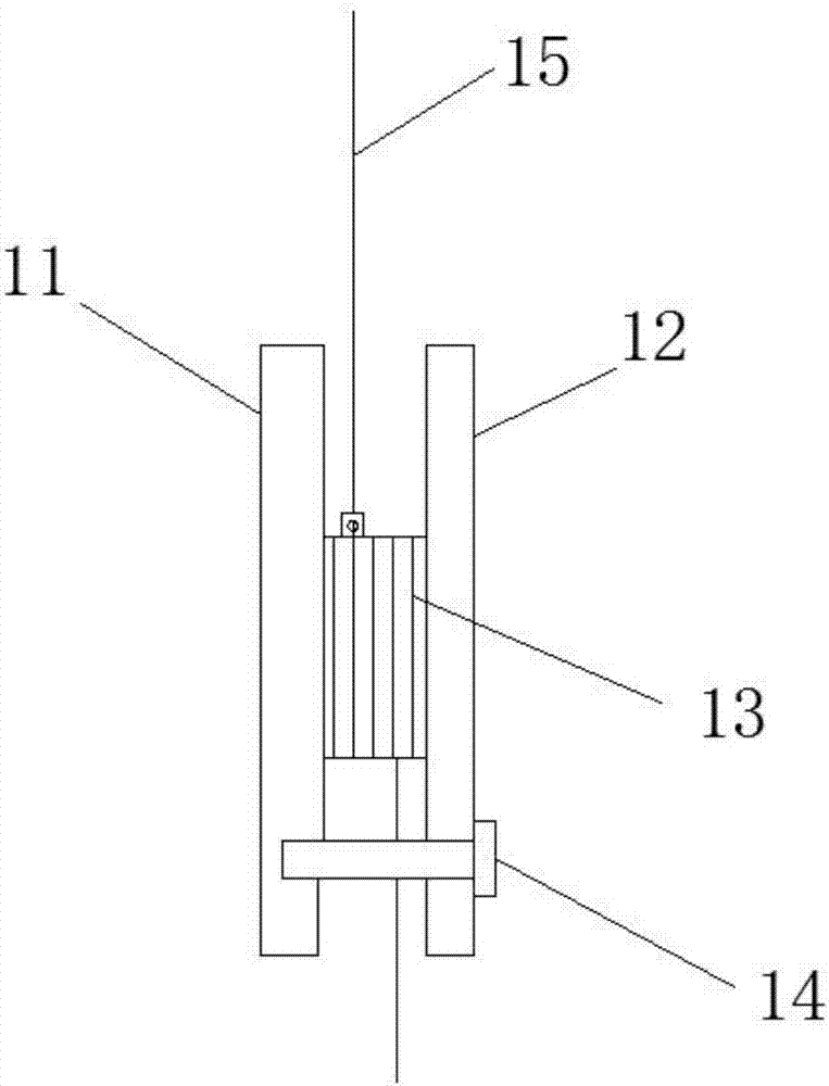 Picking device for longan garden