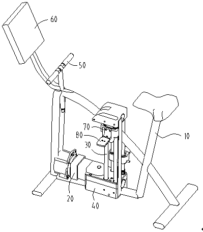 A constant power output device for an intelligent exercise bike