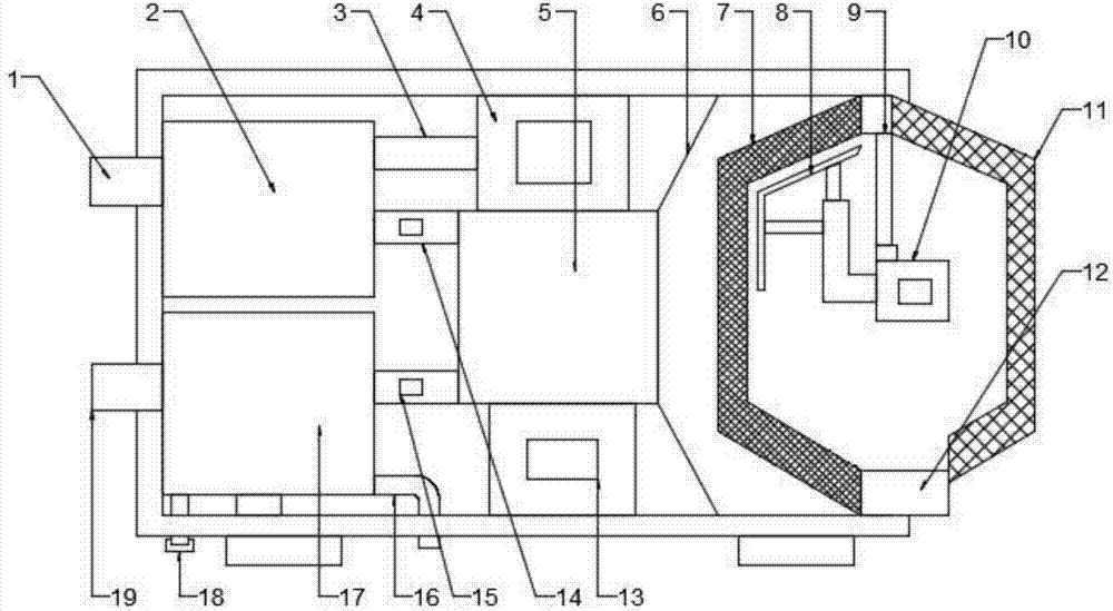 Household environment-friendly air processing device