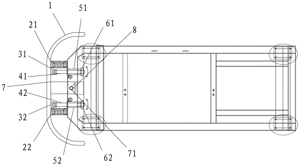 Omni-directional anti-collision device for automated guided vehicle (AGV) and AGV