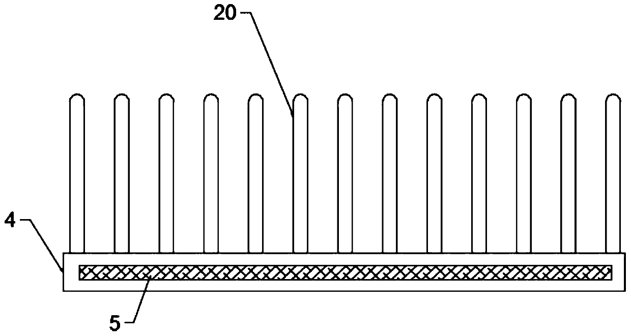 A simple iron removal device in rice processing technology