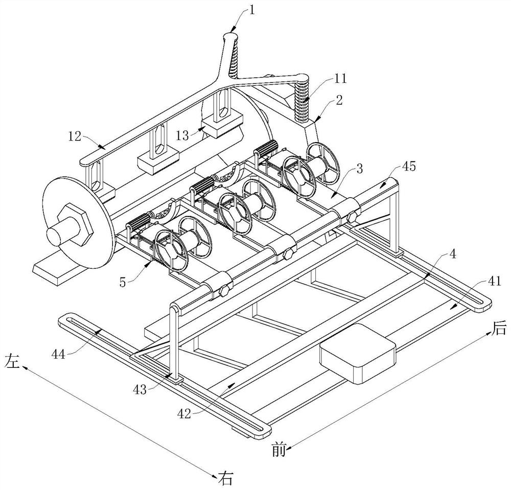 Automatic binding equipment for rolled waterproof coiled materials