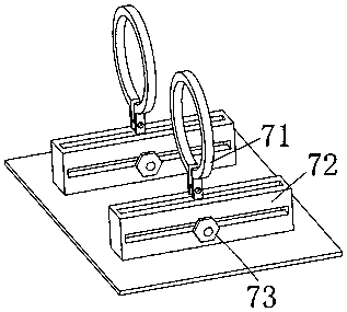 Threaded pipe angle regulating device and supporting system for operation with anesthesia