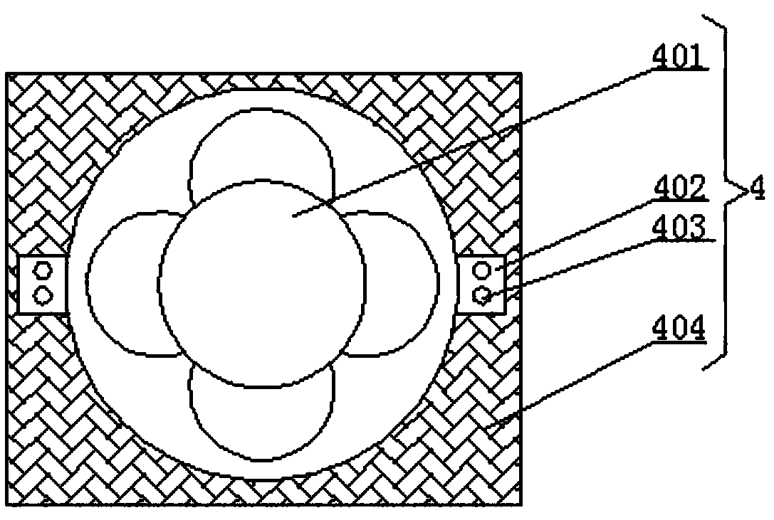 Computer host case cooling mechanism with dustproof function