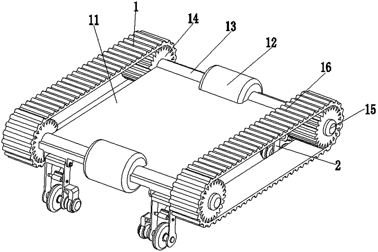 A pavement and floor brick masonry operation robot