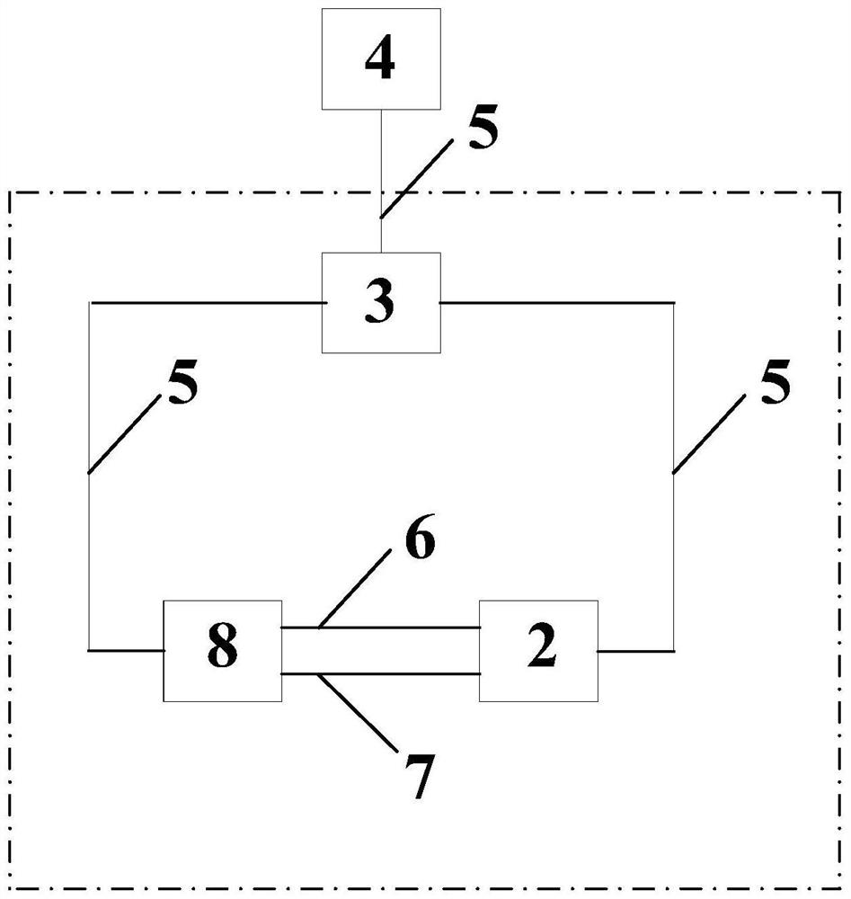 Process route for transforming shut-down coal-fired unit and formed new system