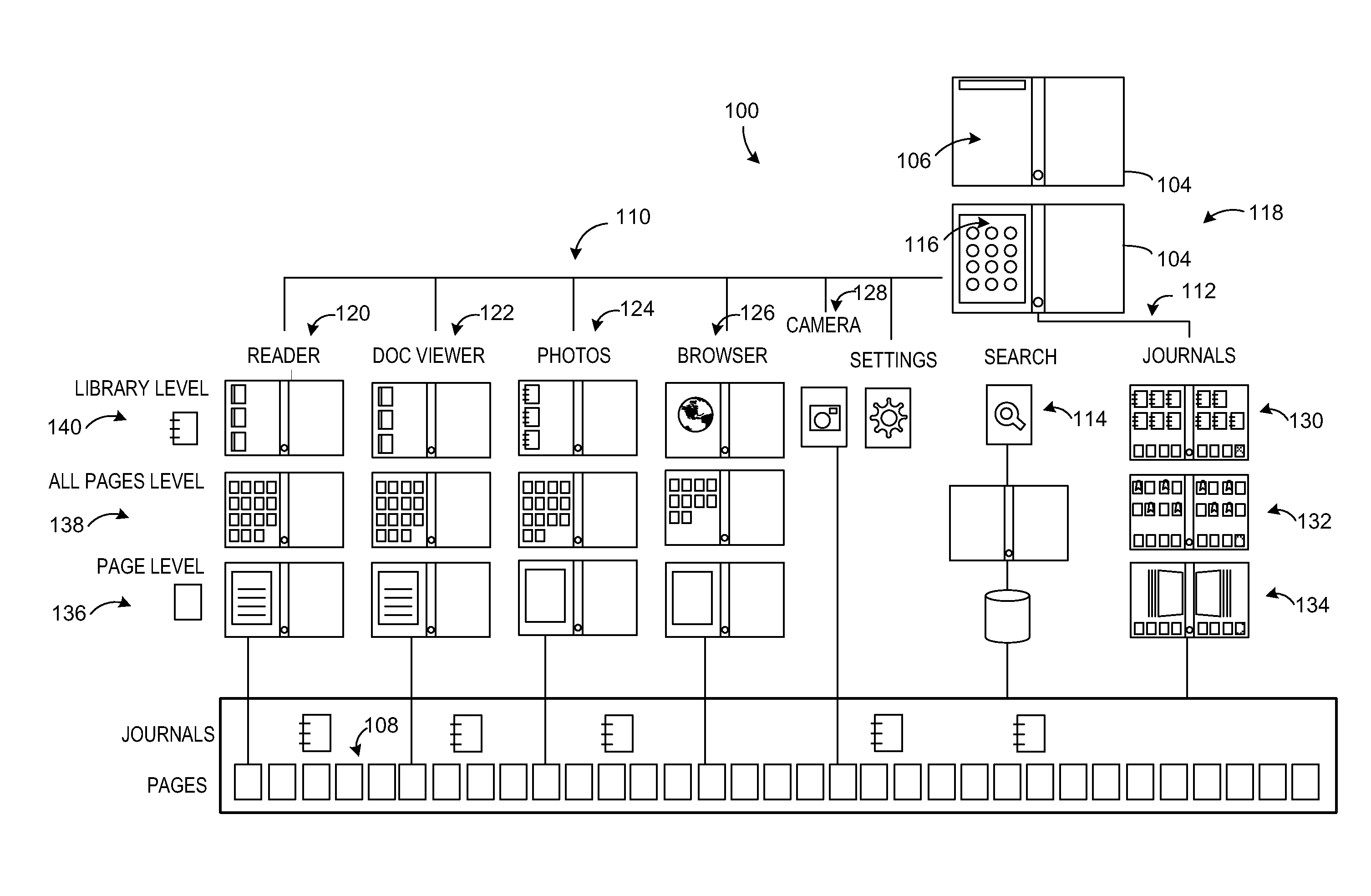 Page-based content storage system