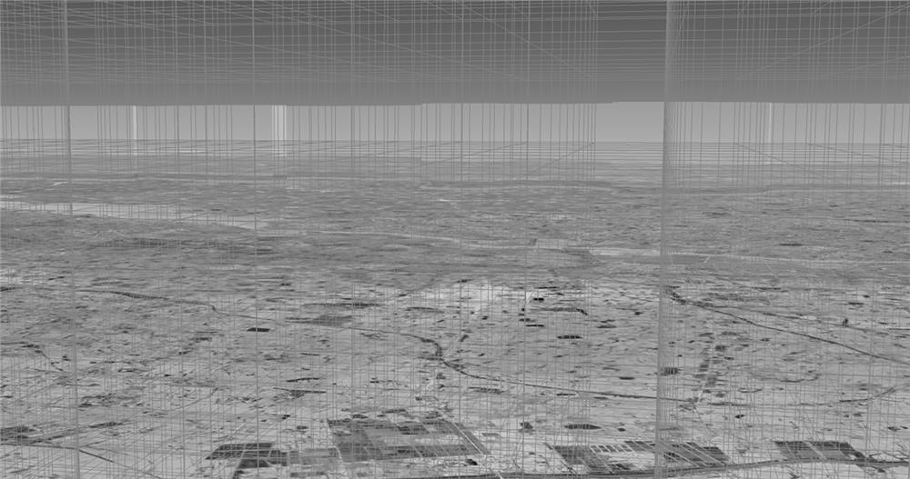 Low-altitude flight gridding management method