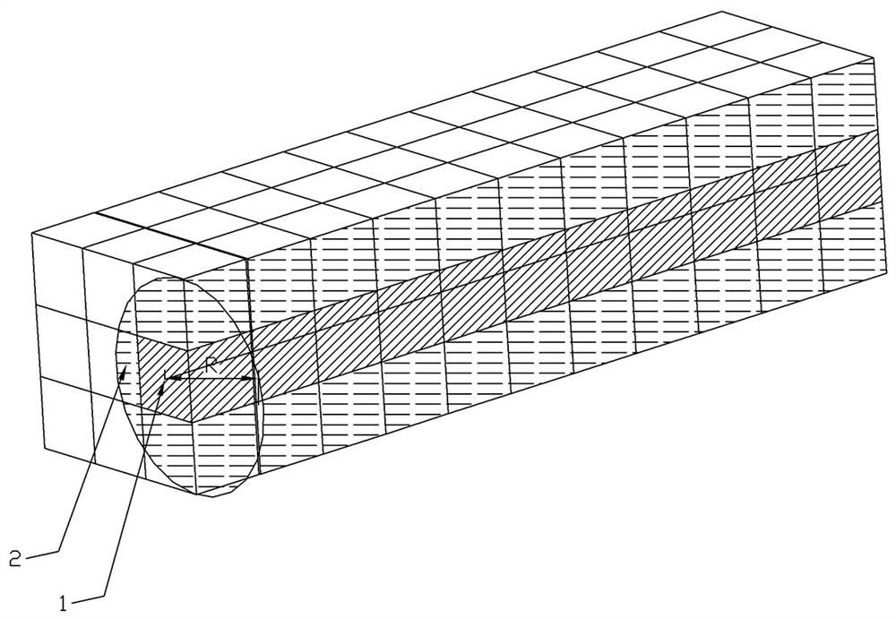 Low-altitude flight gridding management method