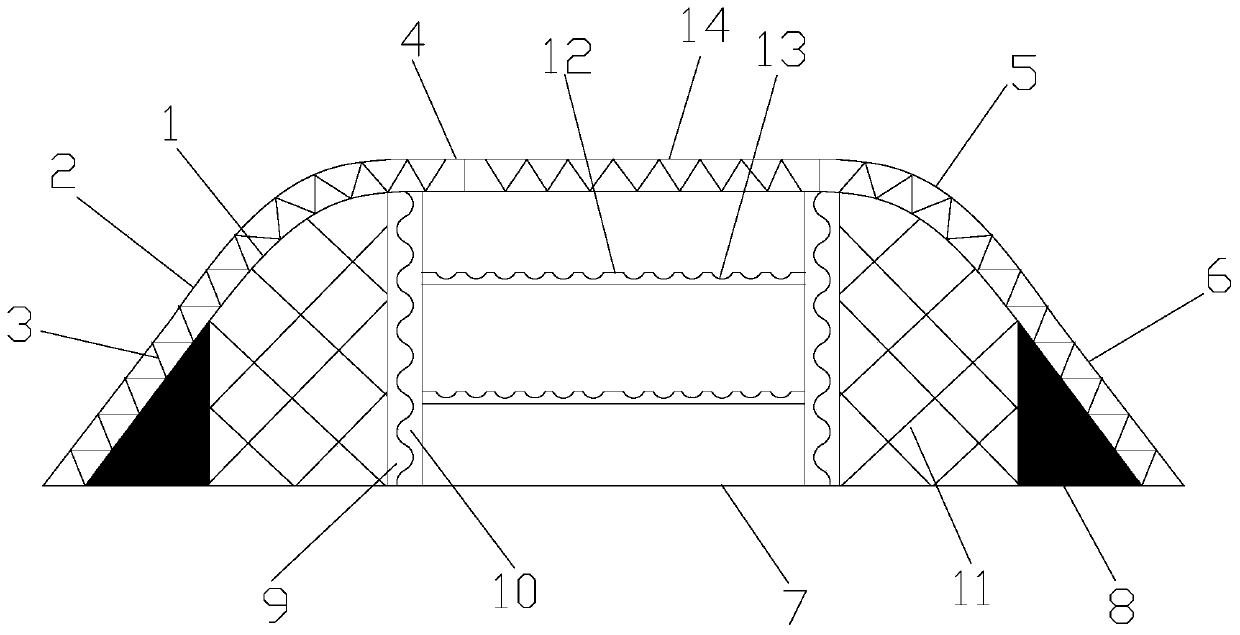 High-strength PVC wiring groove