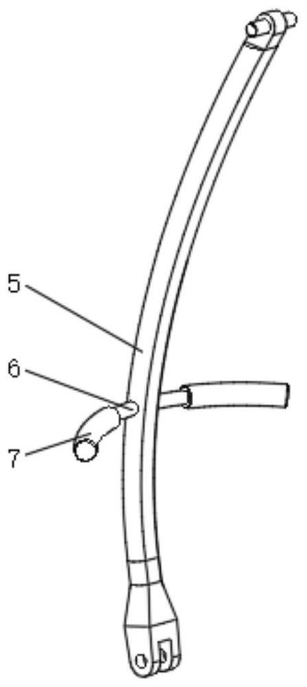 A safety protection device based on outdoor deep well rescue