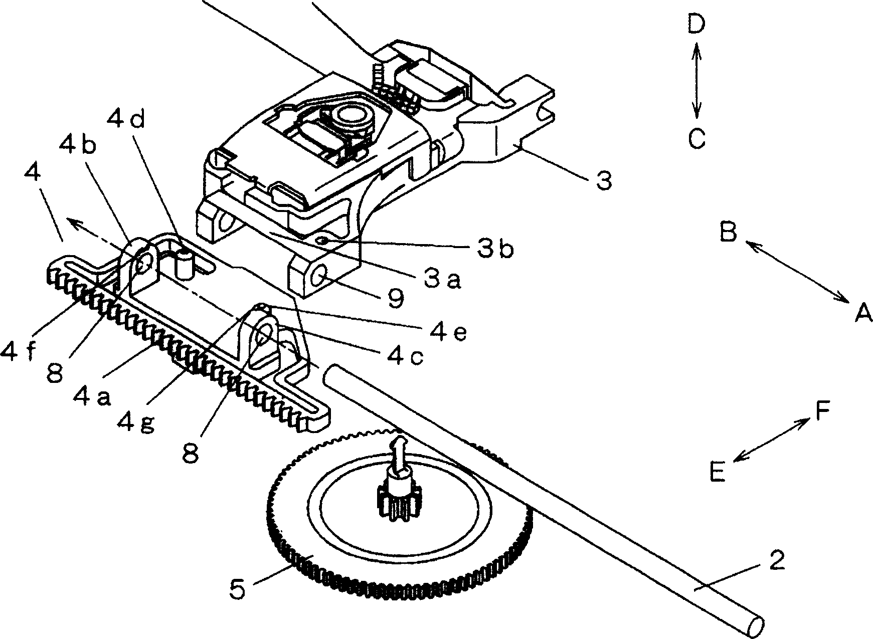 Optical disk device