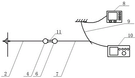 Adhesive force measurement method and device