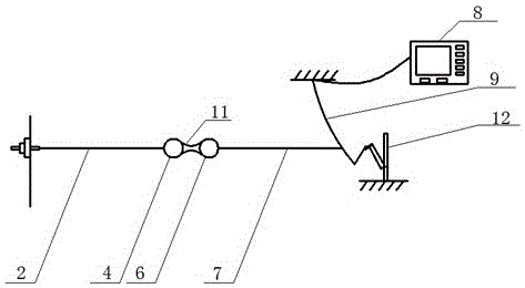 Adhesive force measurement method and device