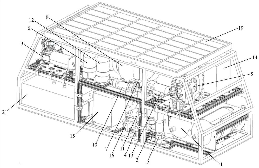 Integrated reversible fuel cell energy system