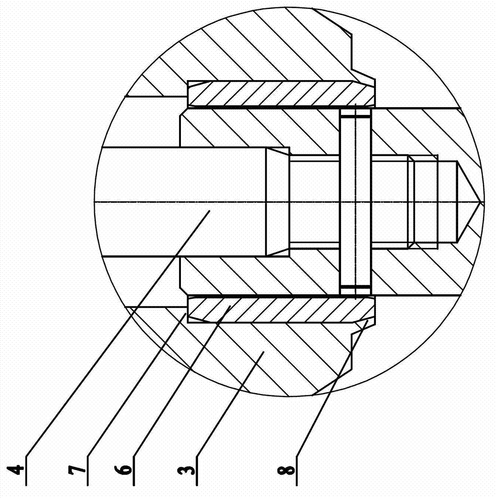 Anti-drop structure for regulating valve bushing