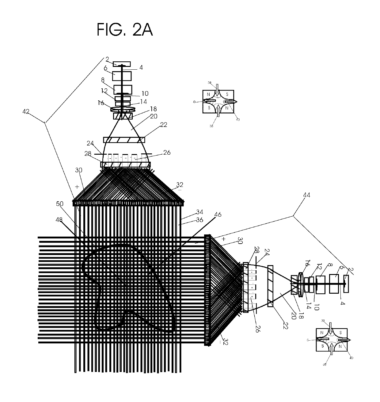 Device and methods for adaptive resistance inhibiting proton and carbon ion microbeams and nanobeams radiosurgery