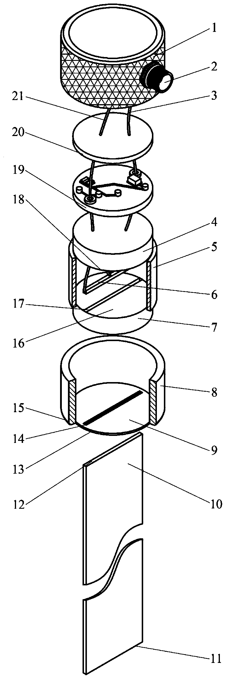 An Ultrasonic Probe for Wall Thickness Thinning Measurement in Extreme Environments