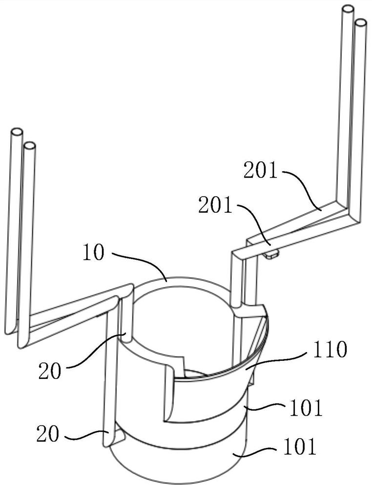 Water cooling screen, monocrystalline silicon growth device and monocrystalline silicon growth method