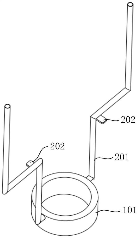 Water cooling screen, monocrystalline silicon growth device and monocrystalline silicon growth method