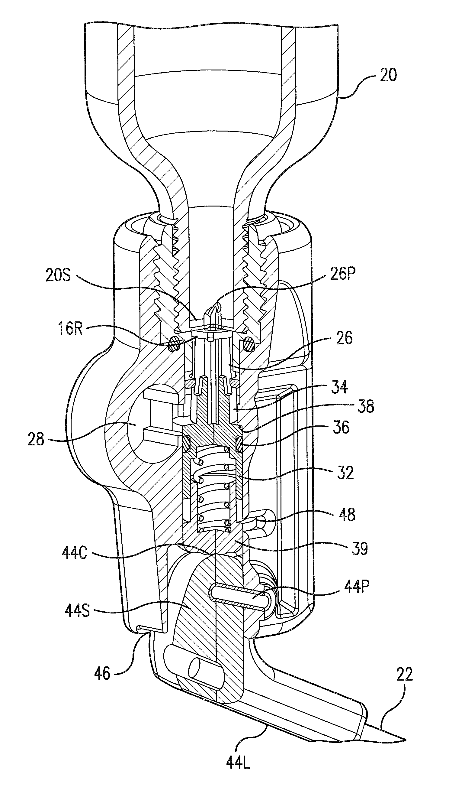 Manual inflator with cylinder connector and status indicator