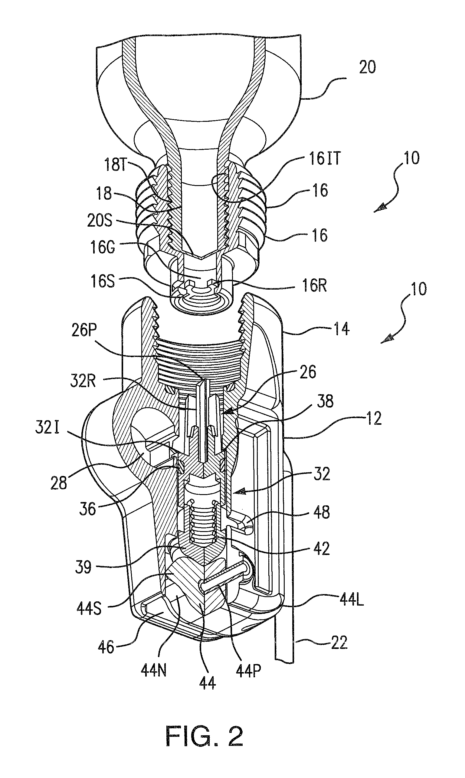 Manual inflator with cylinder connector and status indicator