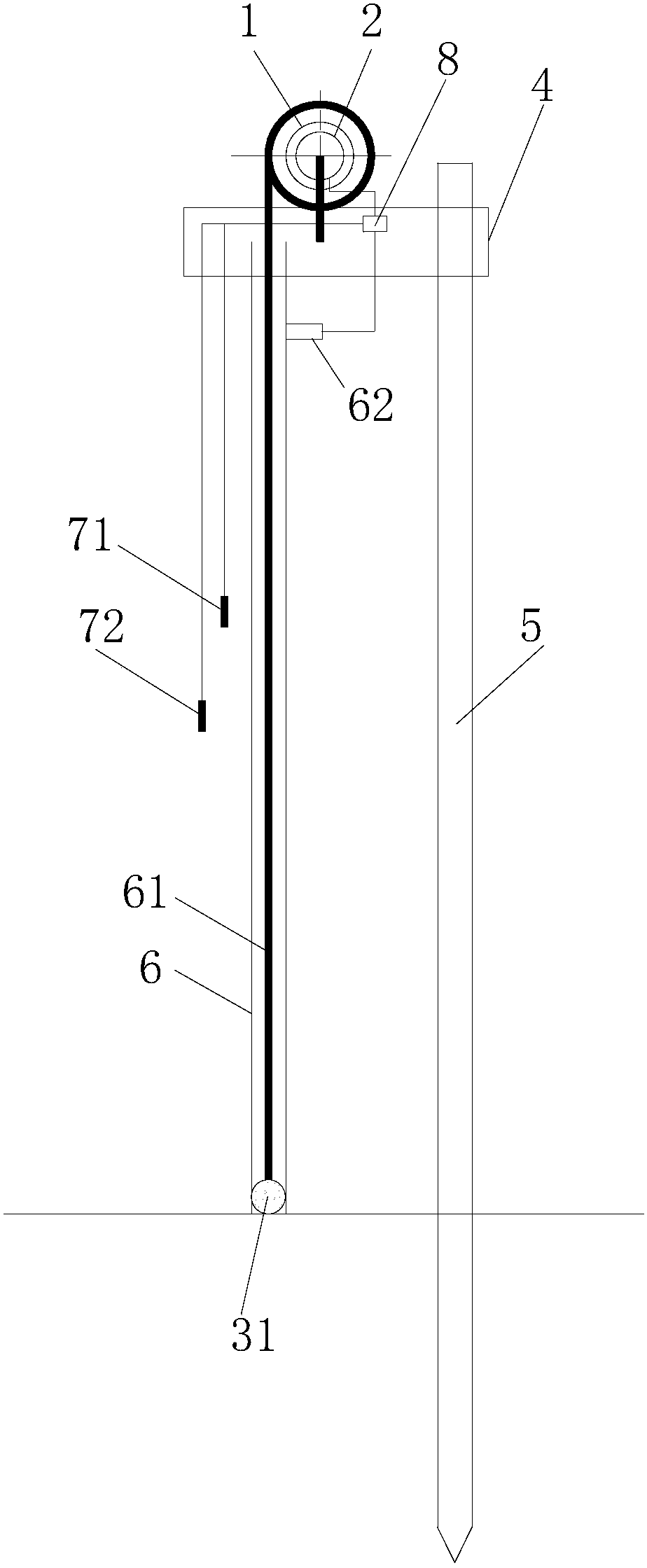 Automatic winding and unwinding trash-blocking screen