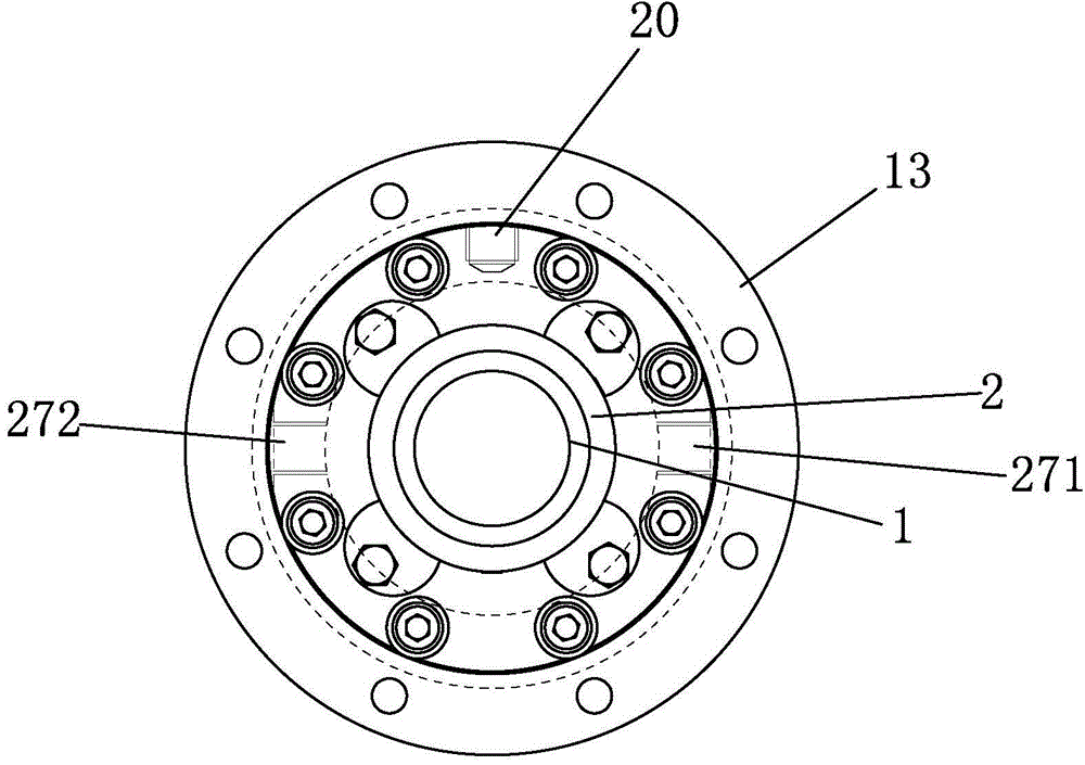 Integrally mounted mechanical seal device