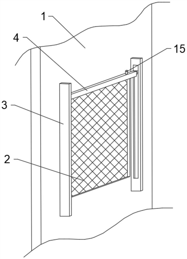 Electric energy measuring instrument cabinet