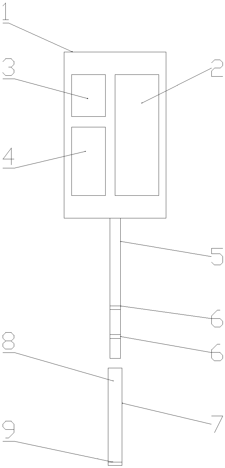 Device for detecting and analyzing steelmaking high-temperature liquid-state furnace slag components on line