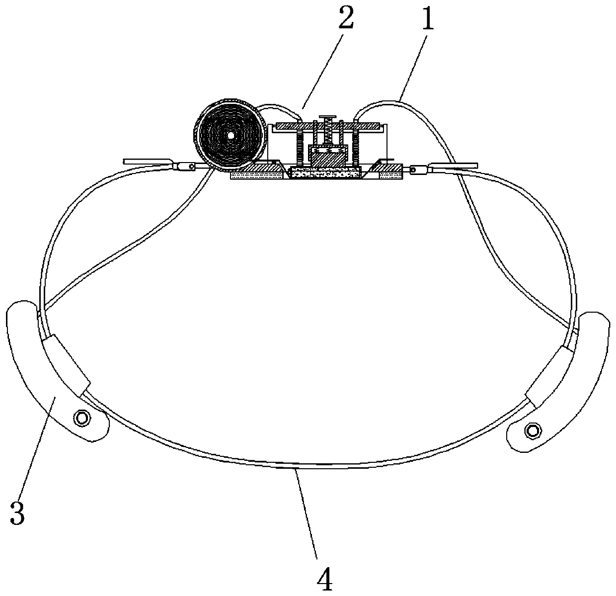 Nursing device for surgical operation wound