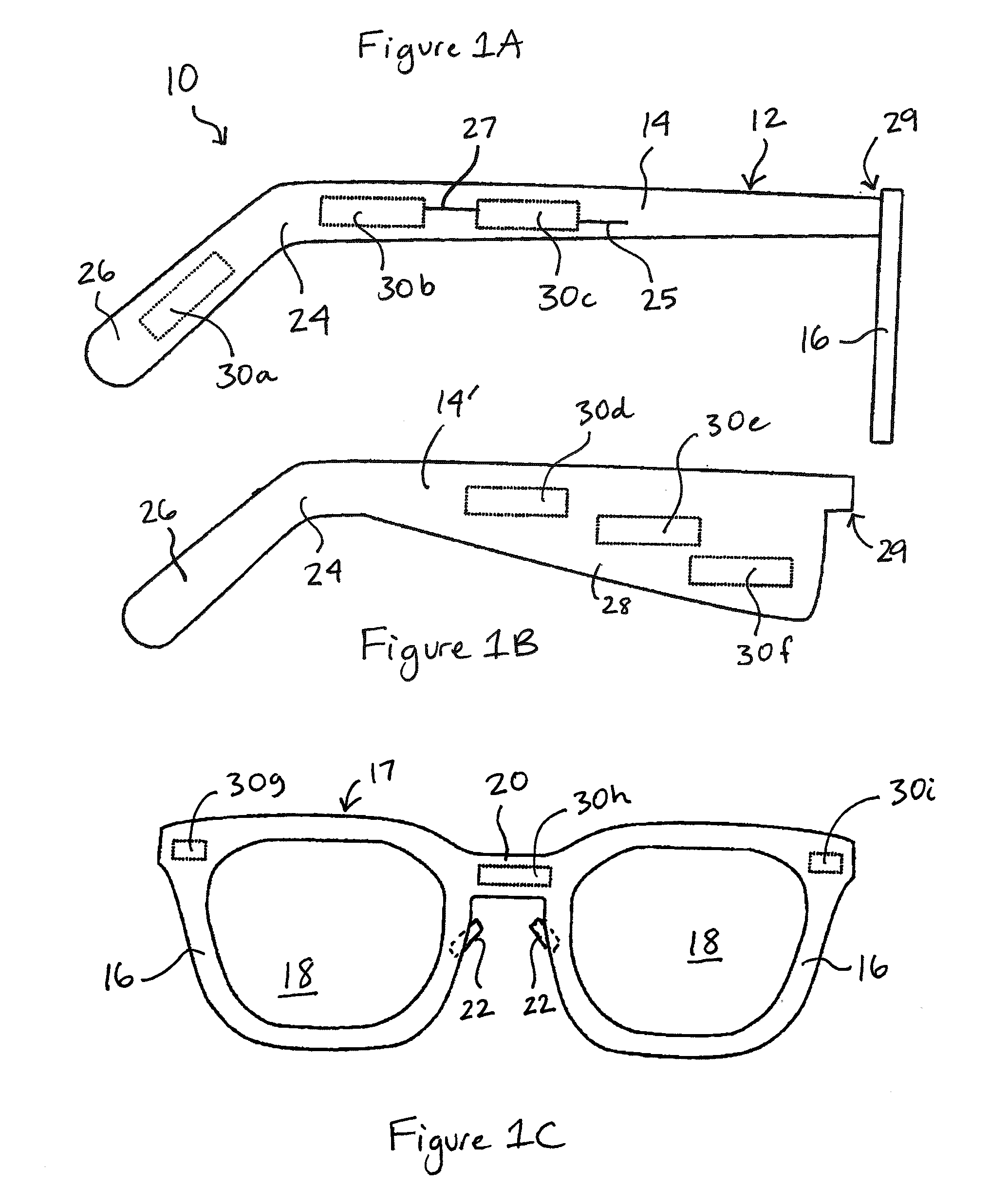 System and apparatus for eyeglass appliance platform