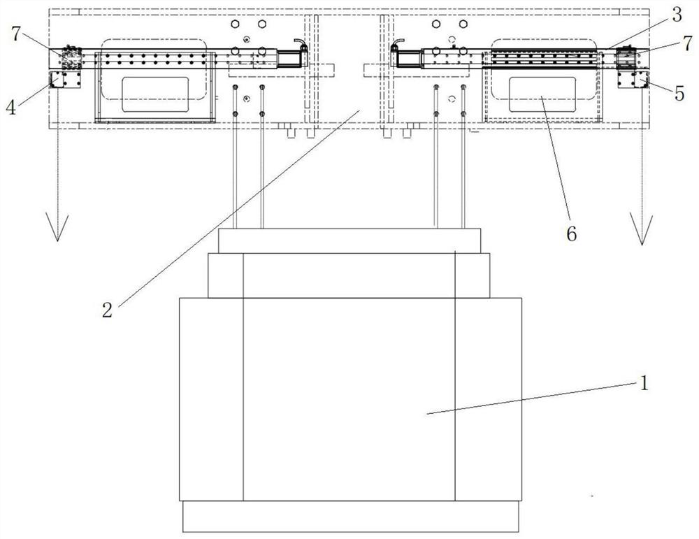 Automatic steel coil finding and transverse centering method for electromagnetic chuck of full-automatic unmanned crane