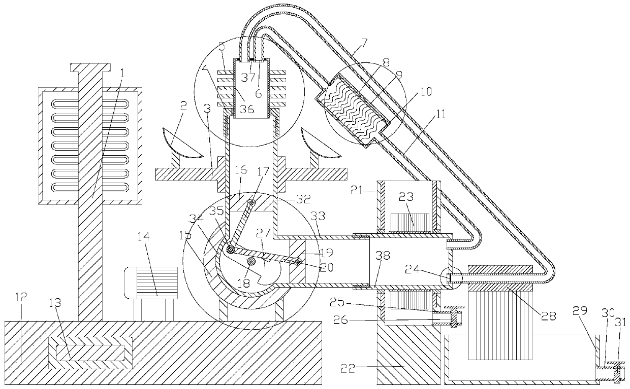 New-energy streetlamp device and using method