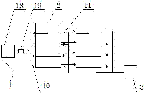 Three-dimensional breeding method for blood sucking leeches