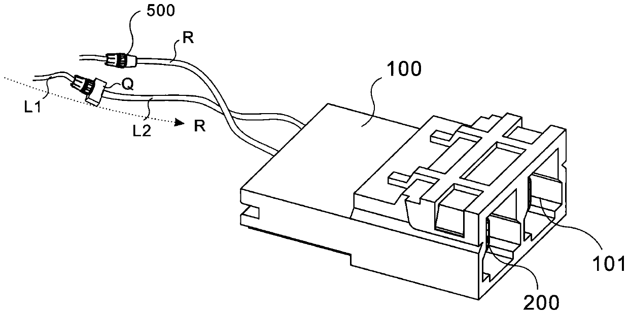 A system of easy-to-detach water-proof cable connections