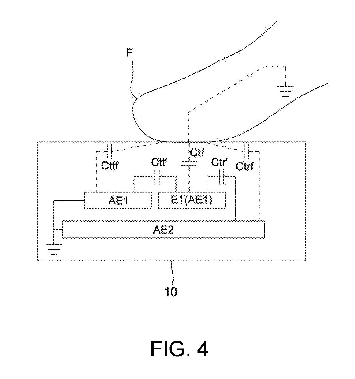 Fingerprint sensing device and driving method of fingerprint sensor thereof