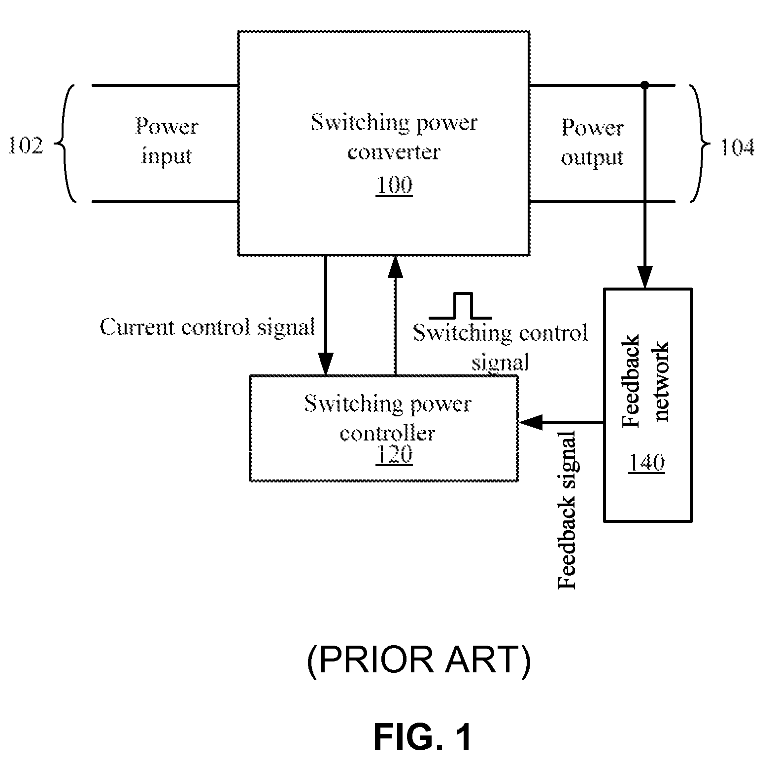 Switching power controller and system