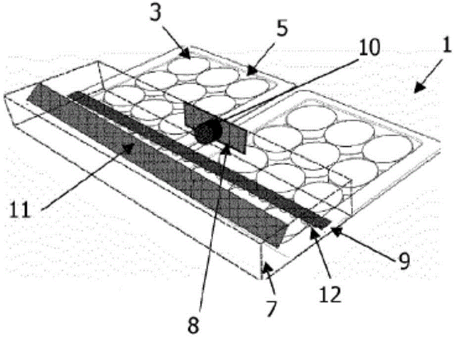 Device for early detection of micro-organisms