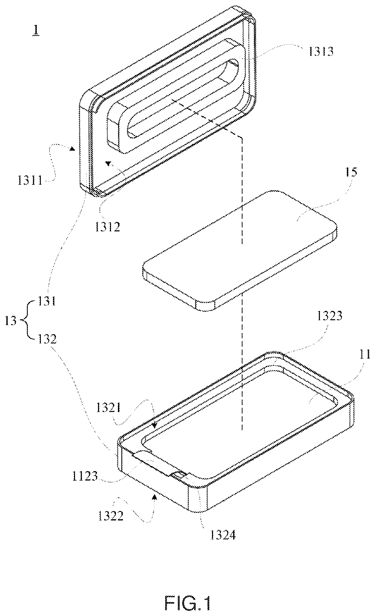 Packaging box of covering film and film applicator