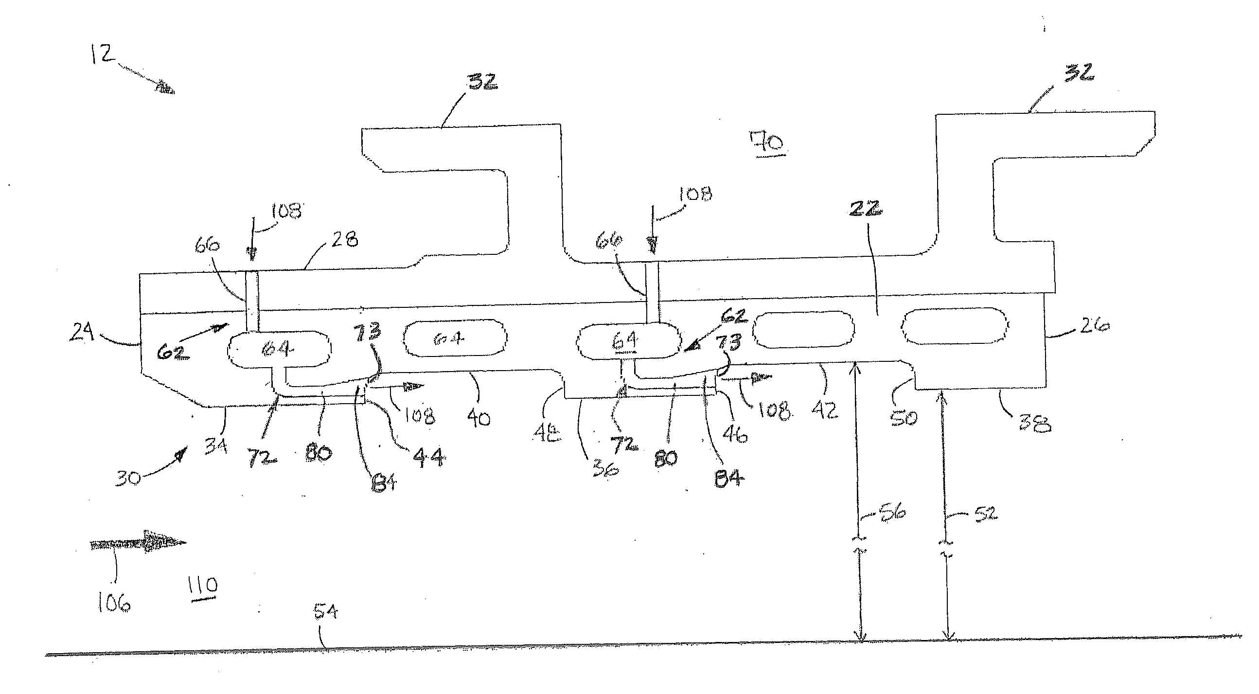 Blade outer seal for a gas turbine engine