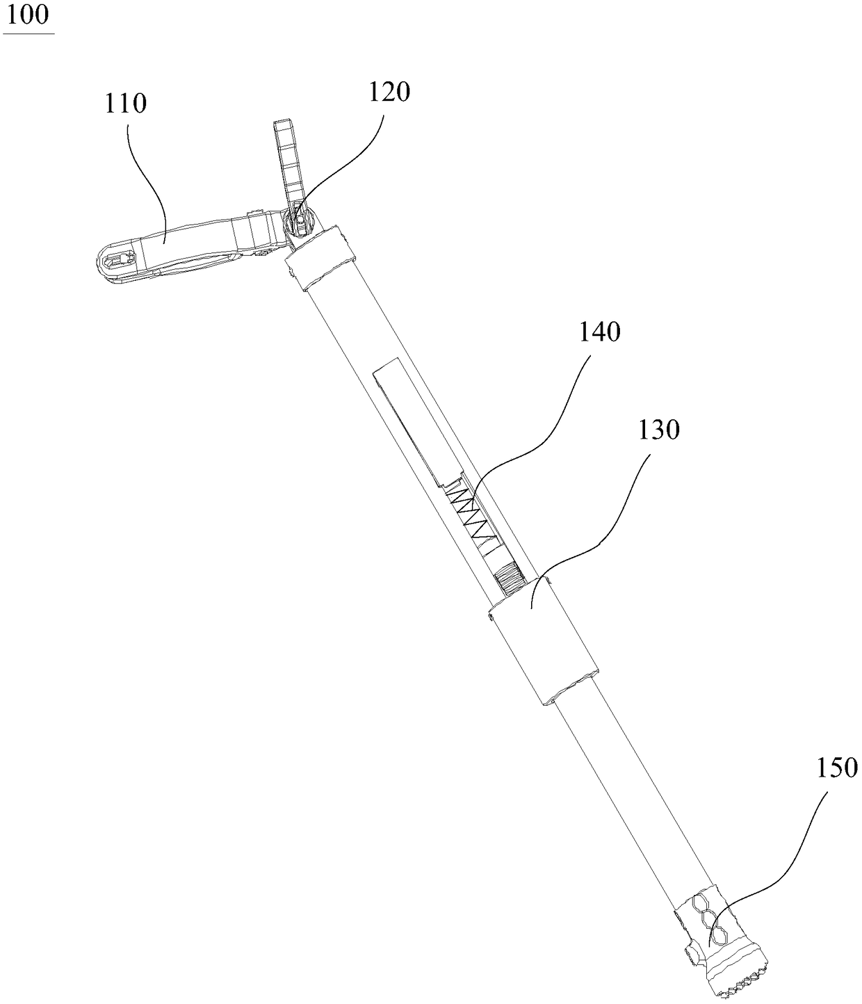 Anti-waggle device and ladder