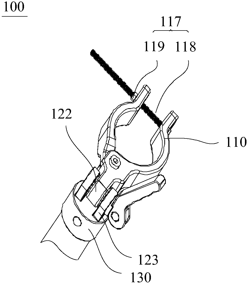 Anti-waggle device and ladder