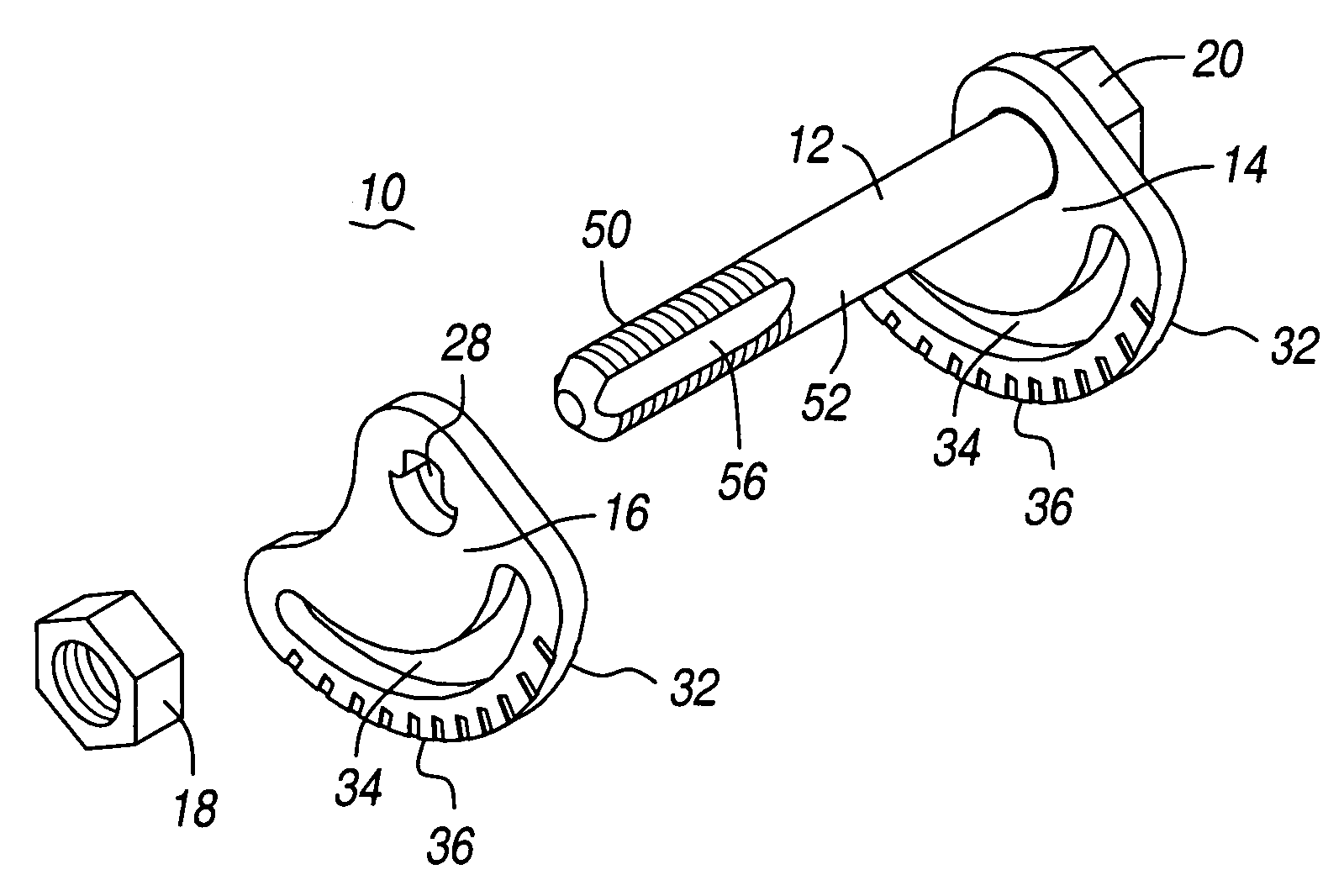 Cam-bolt assembly