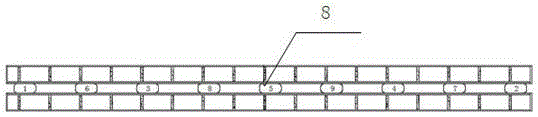 Construction method of double-shear wall template formwork at deformation joint