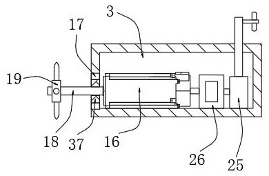 Wind power electric landing boat capable of reducing wind resistance