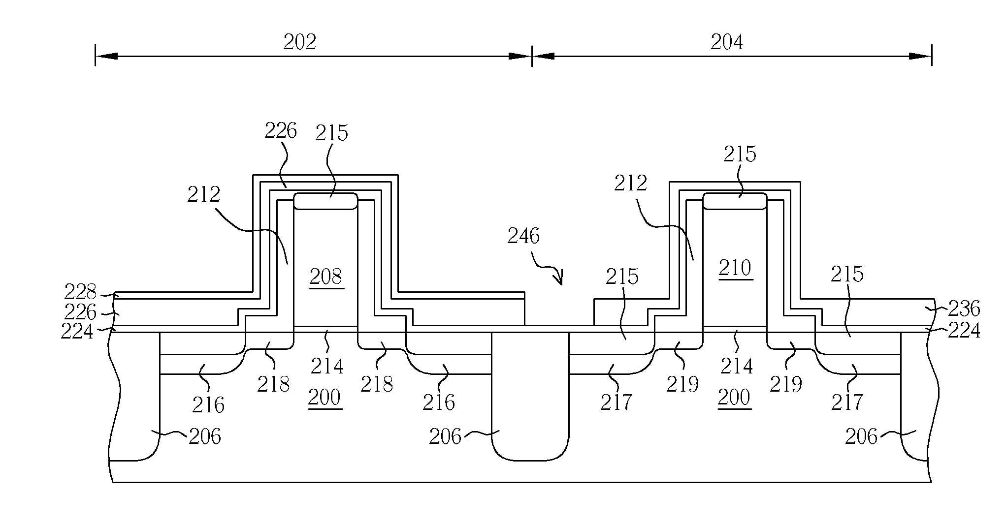 Method for fabricating strained-silicon CMOS transistor