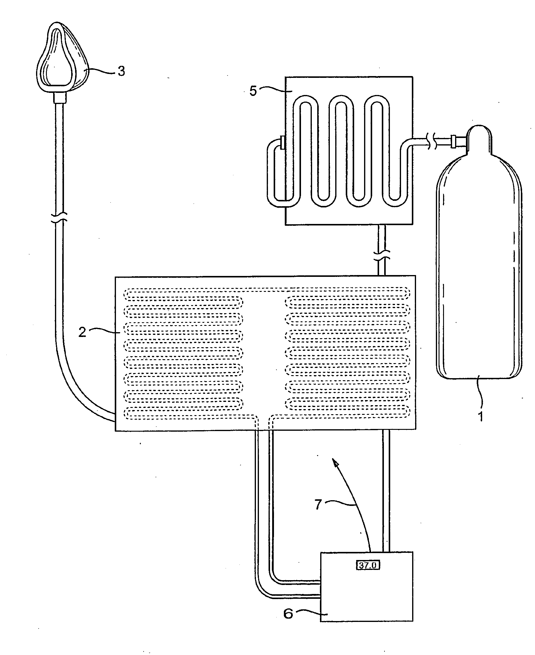 Respiratory System for Inducing Therapeutic Hypothermia