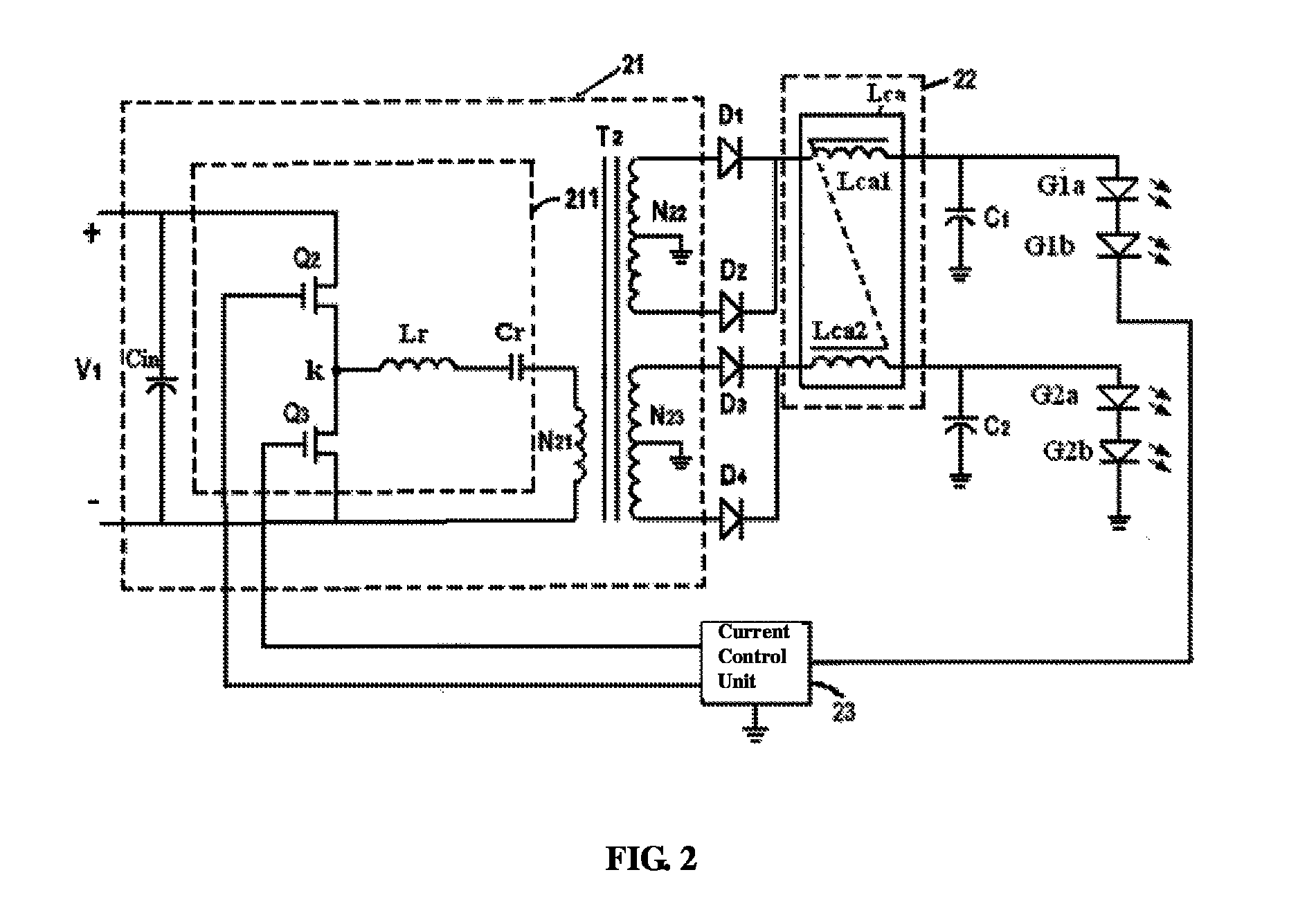 Multi-path constant current driving circuit