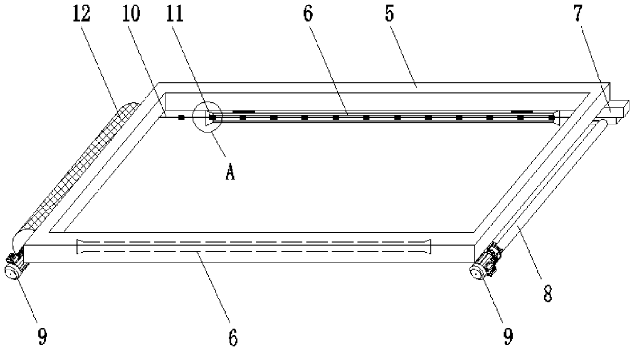 An evaporator defrosting and deicing assembly for cold storage